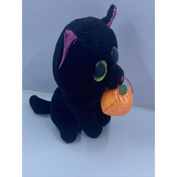 2018 Ty POTION Halloween Black Cat Beanie Boo 6” NEW - Picture 6 of 10